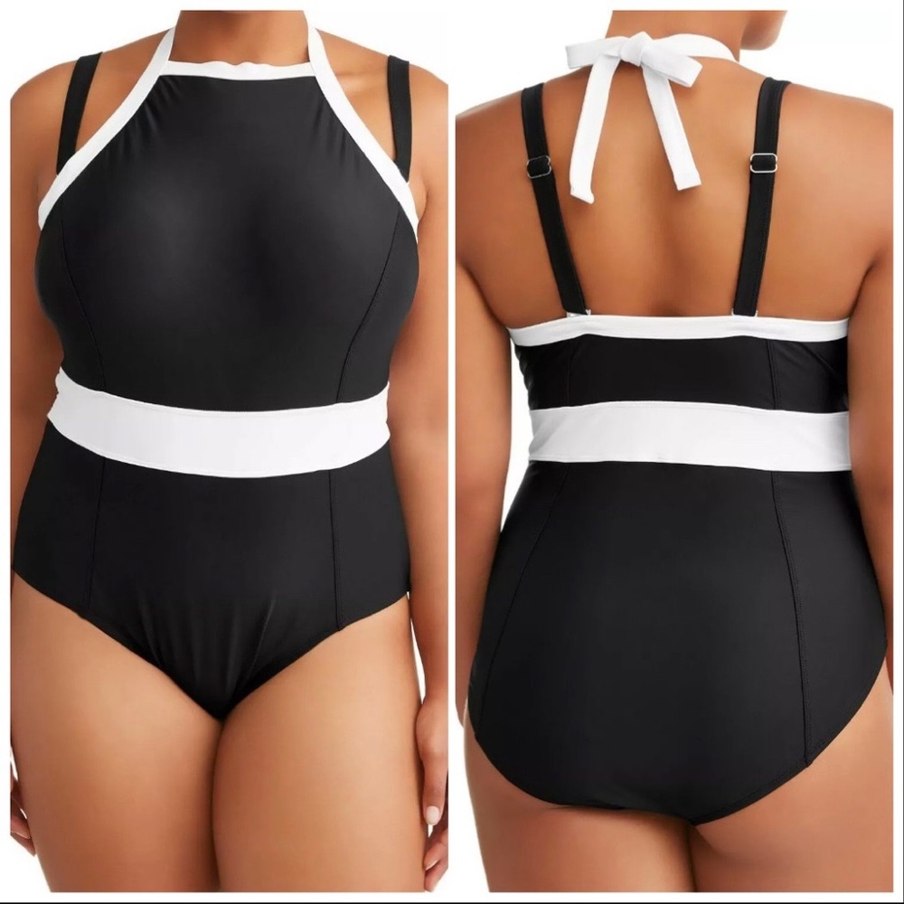 Terra & Sky Swimsuit Plus Size NWT